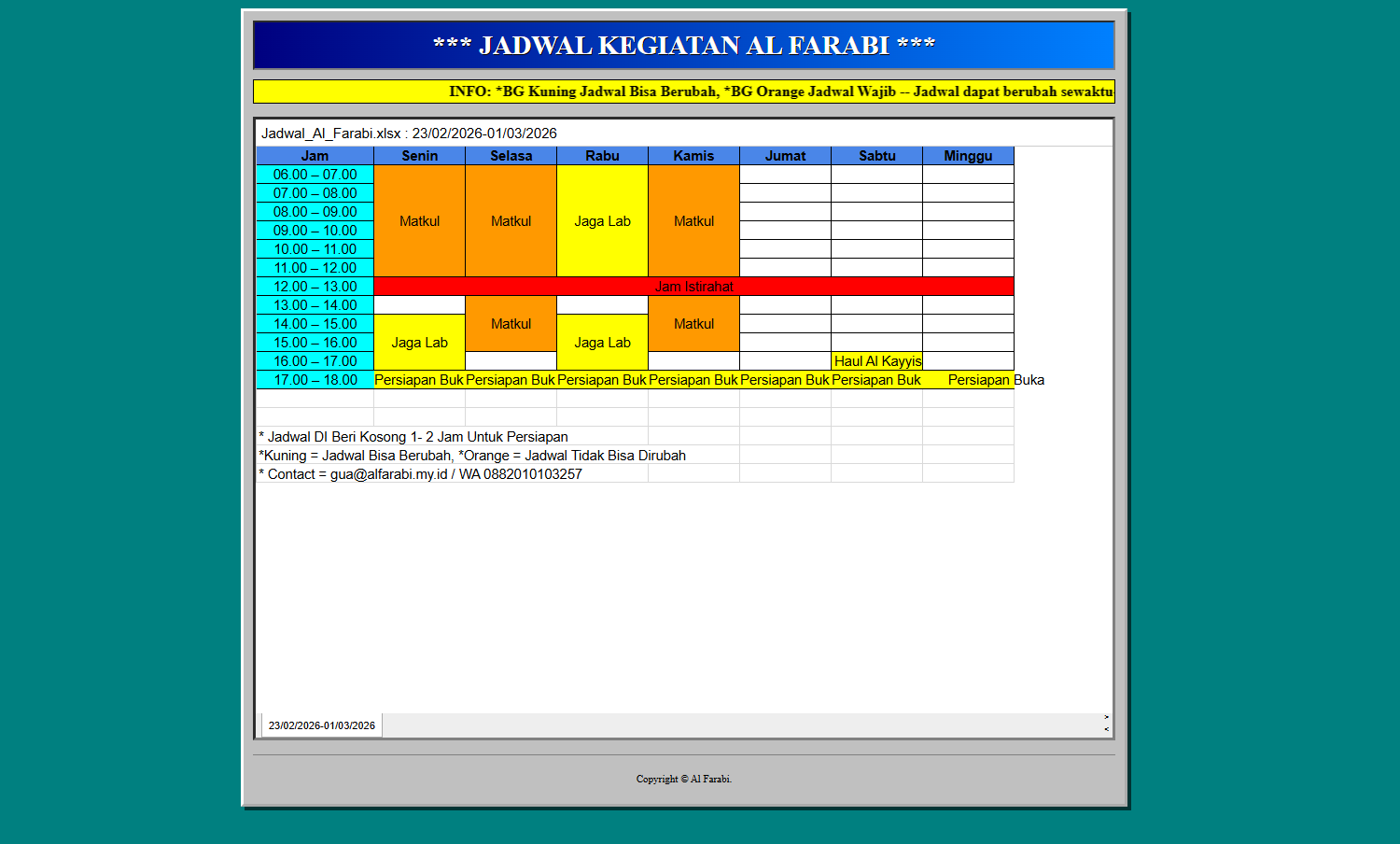 Online Attendance System